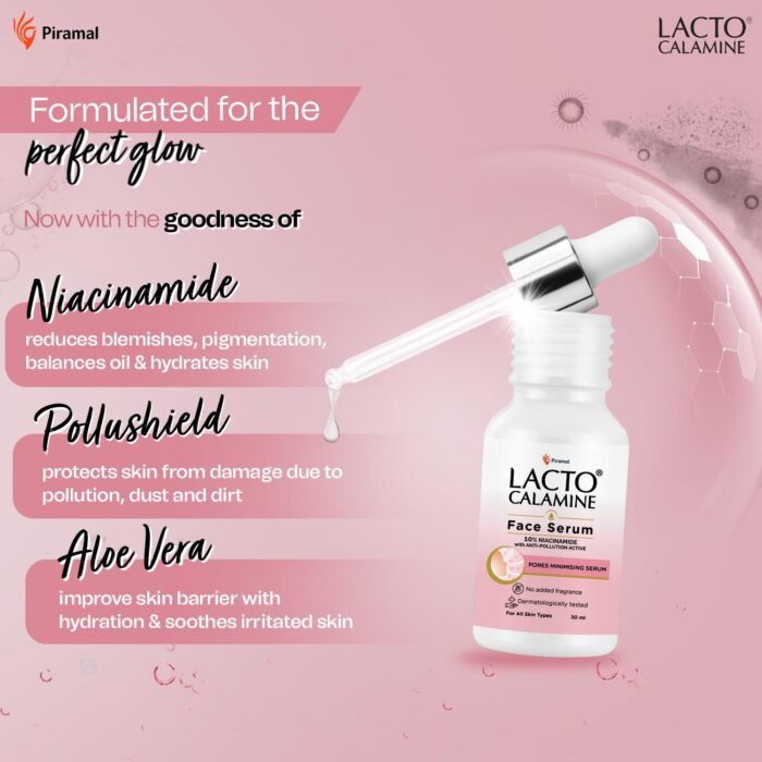 Lacto Calamine 10% Niacinamide Face Serum5