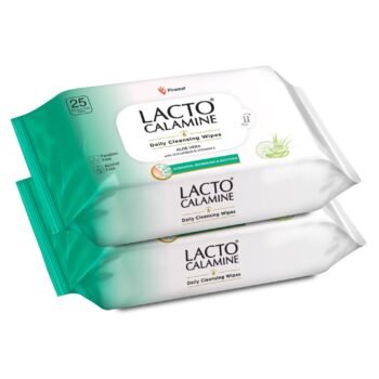 Lacto Calamine Daily Cleansing Facial Wipes