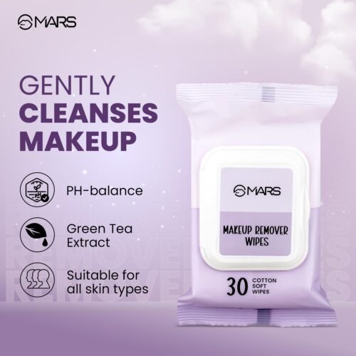 MARS Makeup Remover Wet Wipes for Face