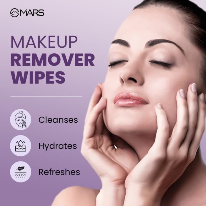 MARS Makeup Remover Wet Wipes for Face