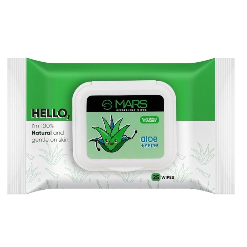 MARS Refreshing Wet Wipes for Face1