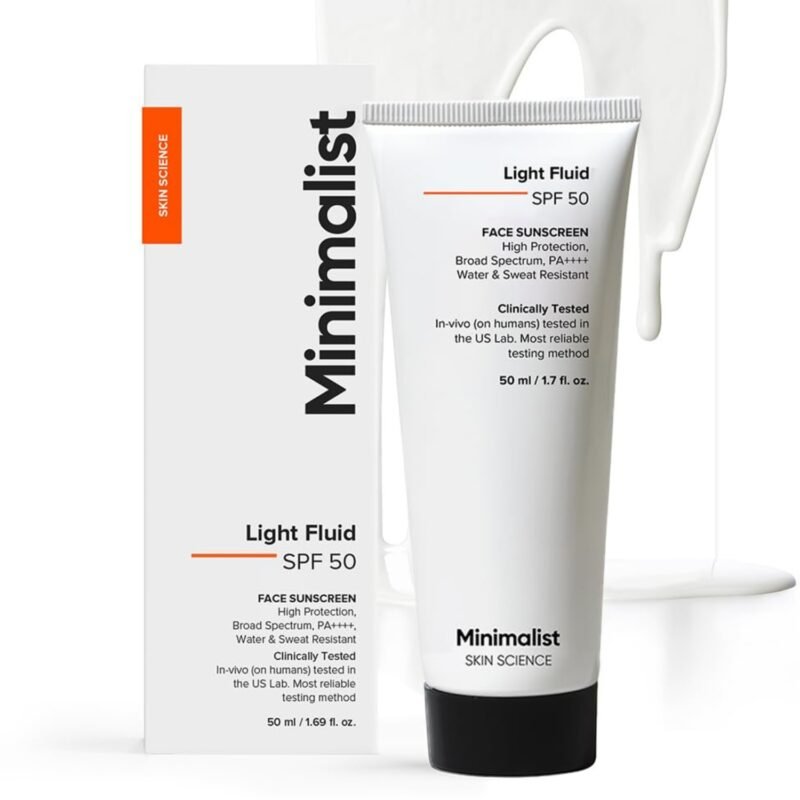 Minimalist Light Fluid Sunscreen