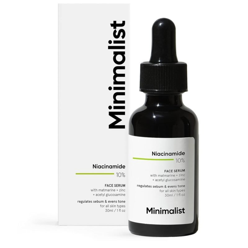 Minimalist Oil Control & Anti-Acne 10% Niacinamide Face Serum with Zinc