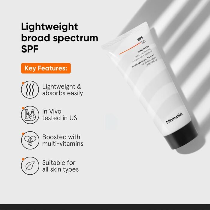 Minimalist Sunscreen SPF 50 PA++++