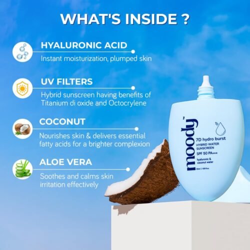 Moody Hydro Burst Water Sunscreen
