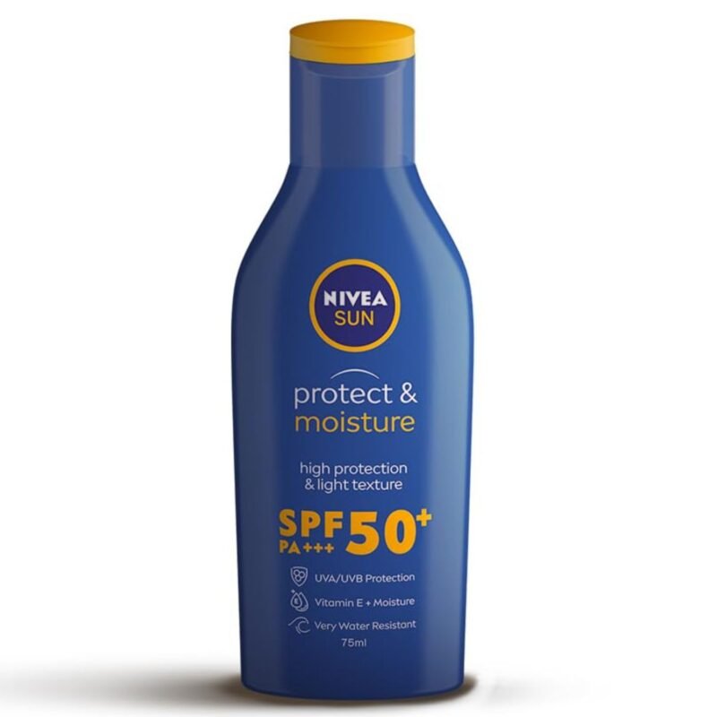 NIVEA SUN Protect and Moisture 75ml SPF 50 Advanced Sunscreen