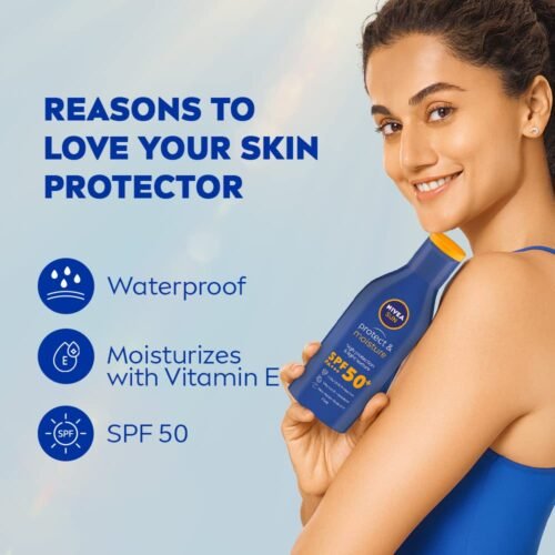 NIVEA SUN Protect and Moisture 75ml SPF 50 Advanced Sunscreen