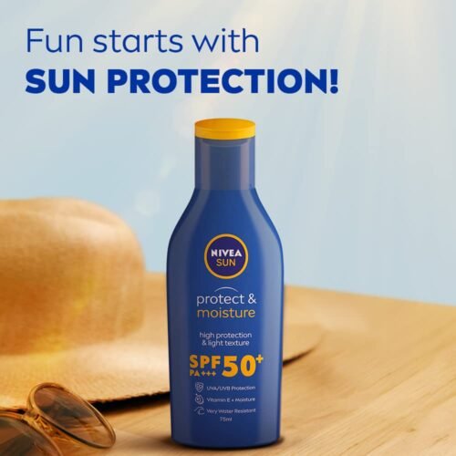 NIVEA SUN Protect and Moisture 75ml SPF 50 Advanced Sunscreen