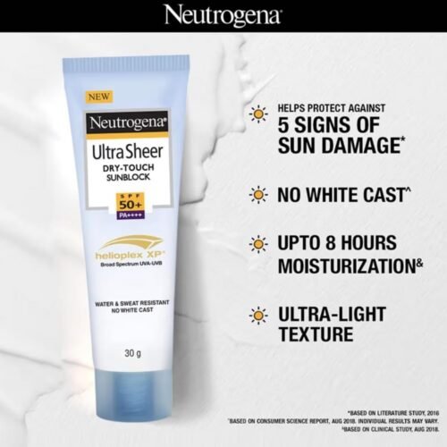 Neutrogena Ultra Sheer Sunscreen