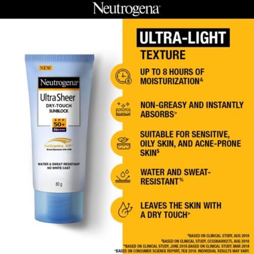 Neutrogena Ultra Sheer Sunscreen