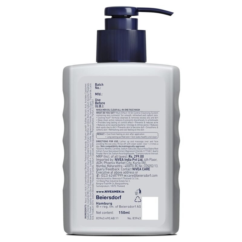 Nivea Men Face Wash5