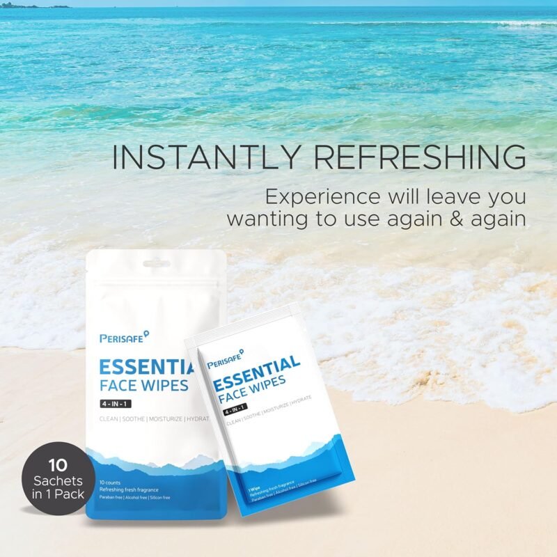 PERISAFE Essential Face Wipes