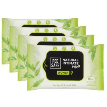 Pee Safe Natural Intimate Wipes