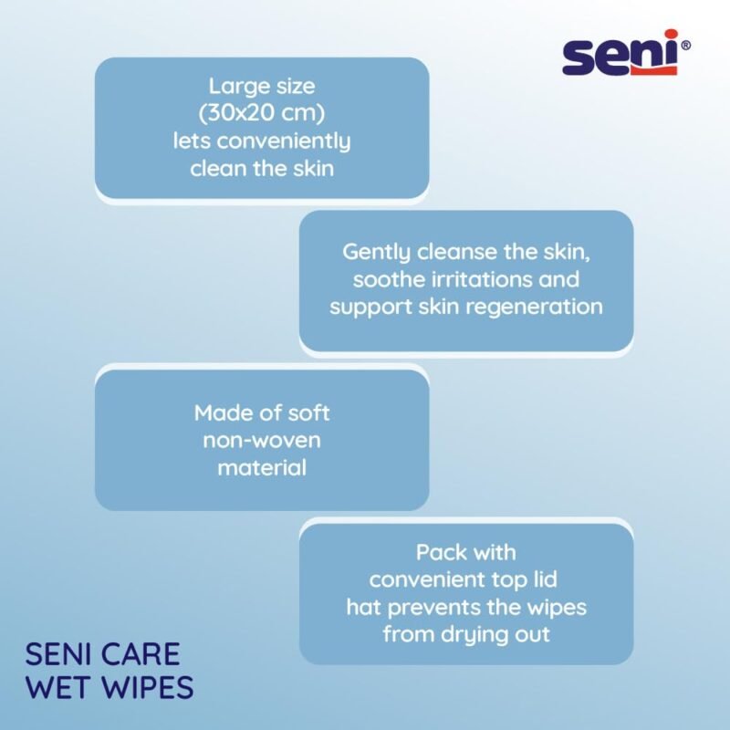 Seni Care Wet Wipes For Adults