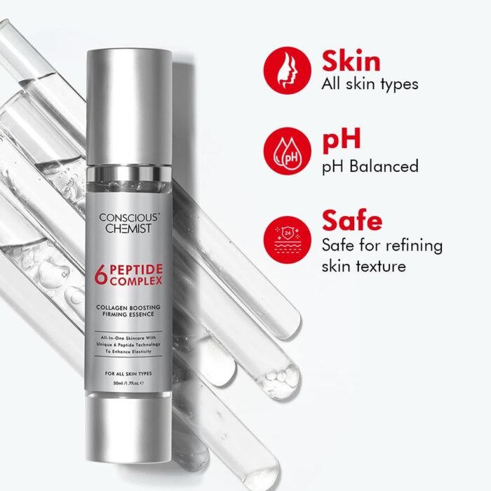 Conscious Chemist 6 Peptide Serum for Face | 50ml
