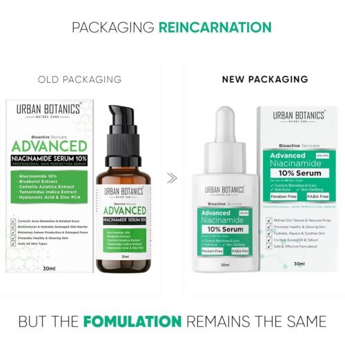 UrbanBotanics® 10% Niacinamide Face Serum
