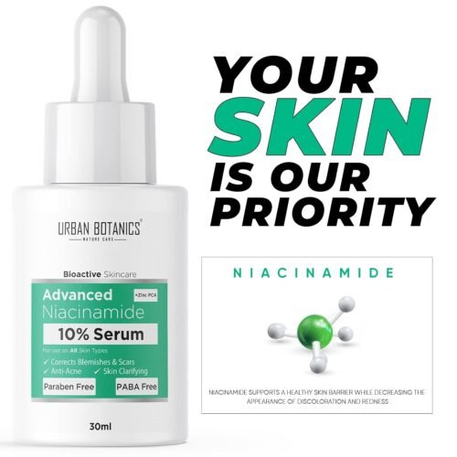 UrbanBotanics® 10% Niacinamide Face Serum