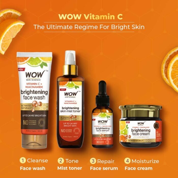 WOW Skin Science Brightening 20% Vitamin C Face Serum