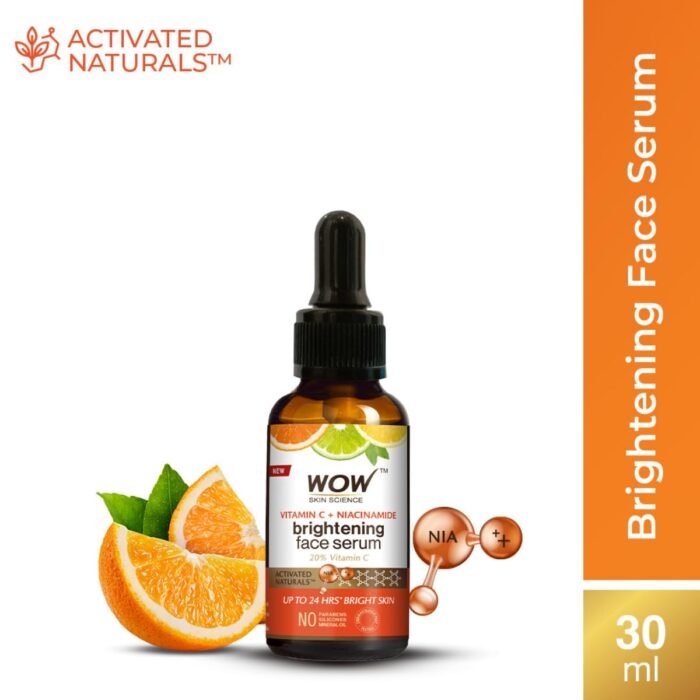 WOW Skin Science Brightening 20% Vitamin C Face Serum