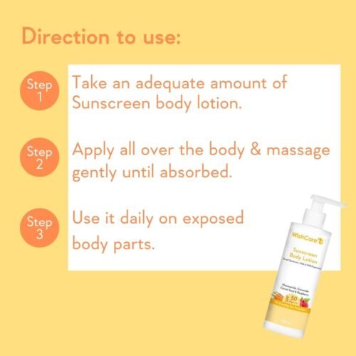 WishCare Sunscreen Body Lotion