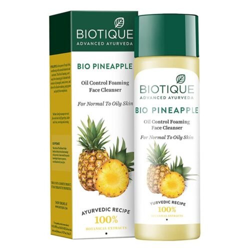 Biotique Bio Pineapple Oil Control Foaming Face Cleanser