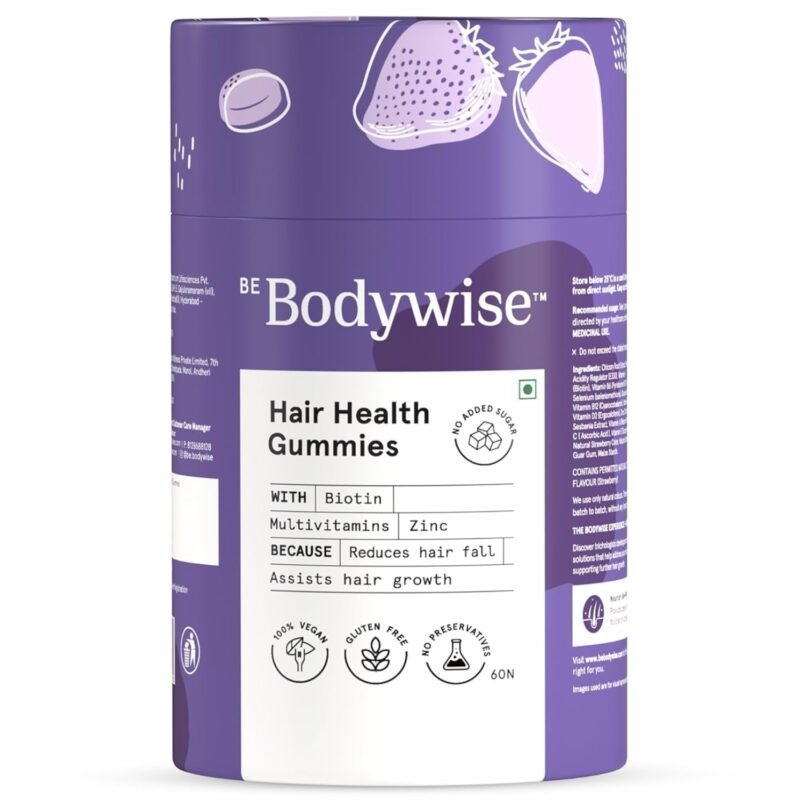 Be Bodywise Biotin Hair Gummies