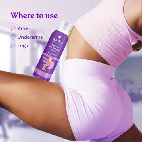 Bombae Lavender Hair Removal Spray Cream