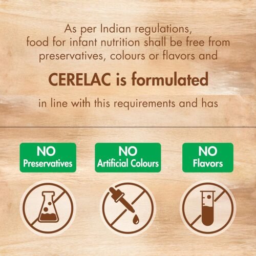 CERELAC Baby Cereal No Refined Sugar