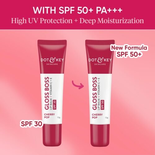 DOT & KEY Cherry Lip Balm Spf 50 (12Gm) Moisturization