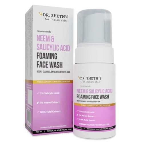 Dr. Sheth's Neem & Salicylic Acid Foaming Face Wash