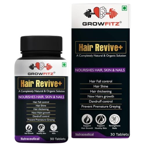 Growfitz Hair Revive+ Ayurvedic & 100% Natural