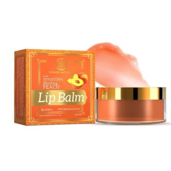 Khadi Natural Peach Lip Balm