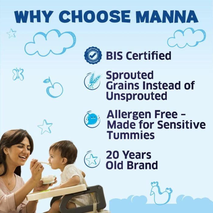 Manna Baby Cereal 200g Baby Food