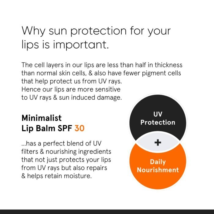 Minimalist Spf 30 Lip Balm With Ceramides