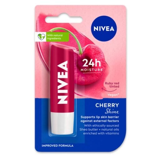 NIVEA Cherry Shine 4.8g Lip Balm