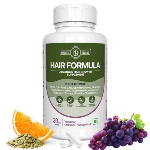 Nature’s Island Hair Vitamins Capsules