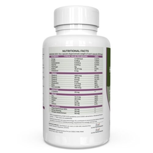 Nature’s Island Hair Vitamins Capsules