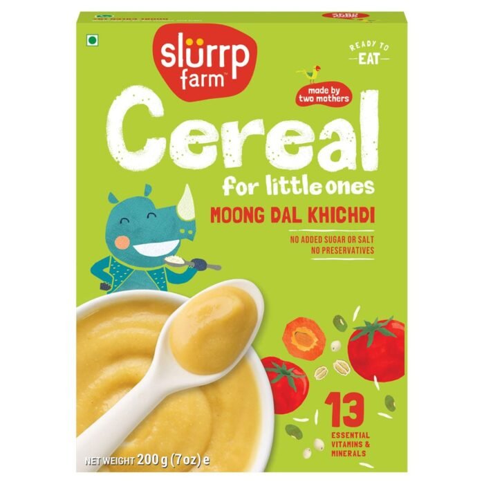 Slurrp Farm No Added Sugar Instant Moong Dal Khichdi