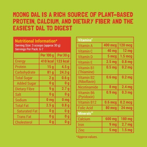 Slurrp Farm No Added Sugar Instant Moong Dal Khichdi