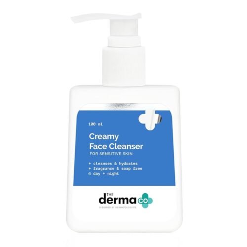 The Derma Co Creamy Cleanser for Sensitive Skin