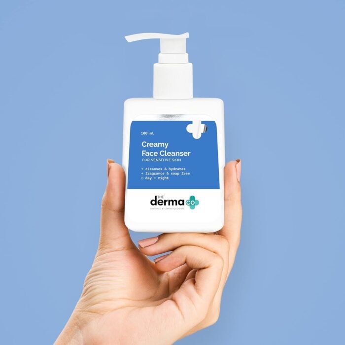 The Derma Co Creamy Cleanser for Sensitive Skin