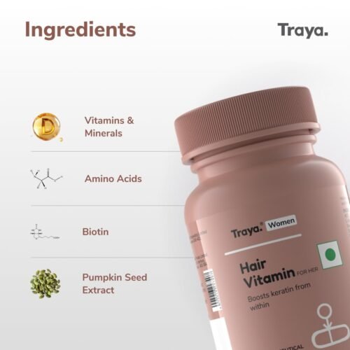 Traya Hair Vitamin For Her Keratin Supplements