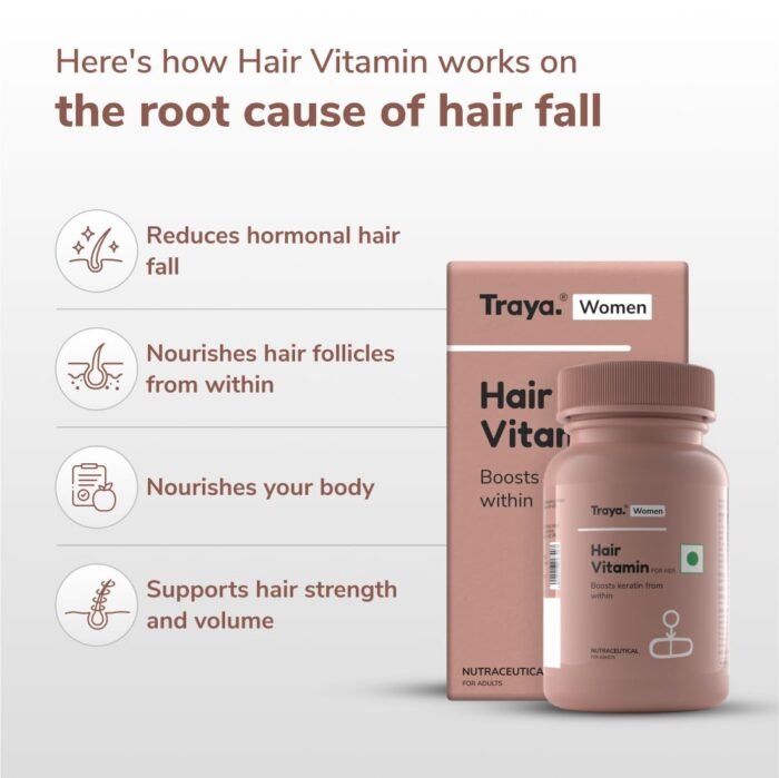 Traya Hair Vitamin For Her Keratin Supplements