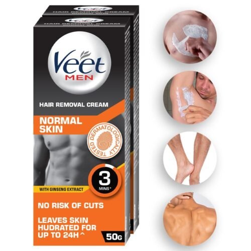 Veet Hair Removal Cream for Men, Normal Skin