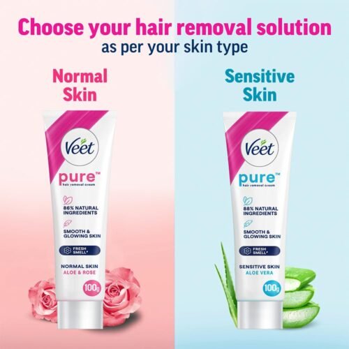 Veet Pure Hair Removal Cream for Women For Normal Skin