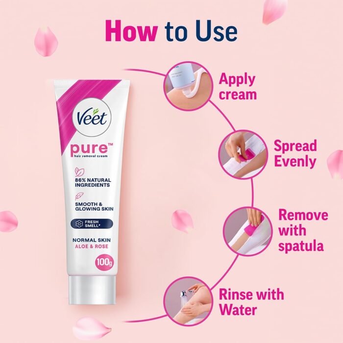 Veet Pure Hair Removal Cream for Women For Normal Skin