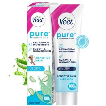 Veet Pure Hair Removal Cream for Women For Sensitive Skin