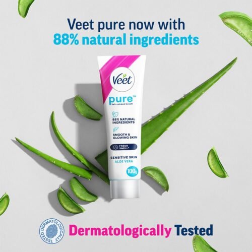 Veet Pure Hair Removal Cream for Women For Sensitive Skin