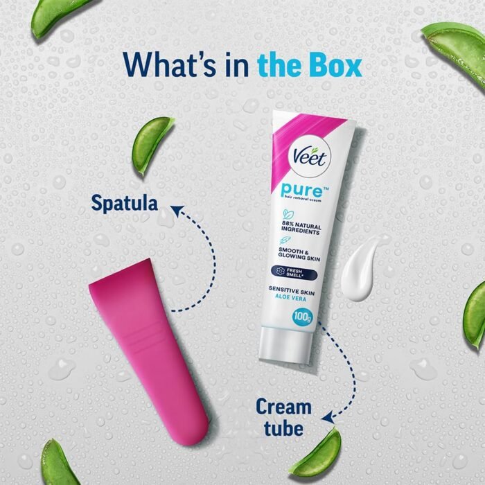 Veet Pure Hair Removal Cream for Women For Sensitive Skin