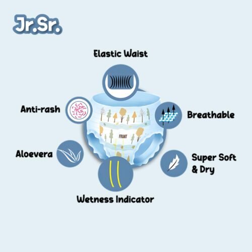 Jr. Sr. Baby Diaper Pants